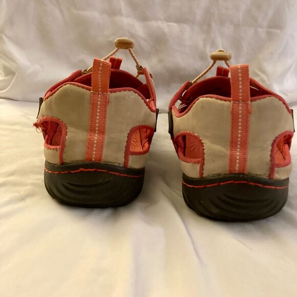 Great Condition, JBU JAMBU, SZ 7, Orange & Cream Water Shoes - Picture 5 of 7